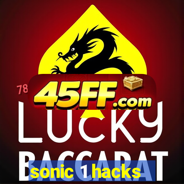 sonic 1 hacks - sonic retro